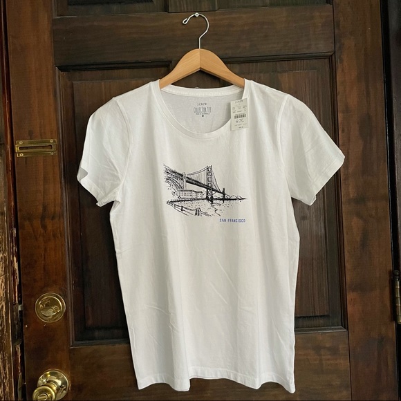 J. Crew Factory Tops - JCREW Factory NWT ‘San Francisco’ Graphic Tee